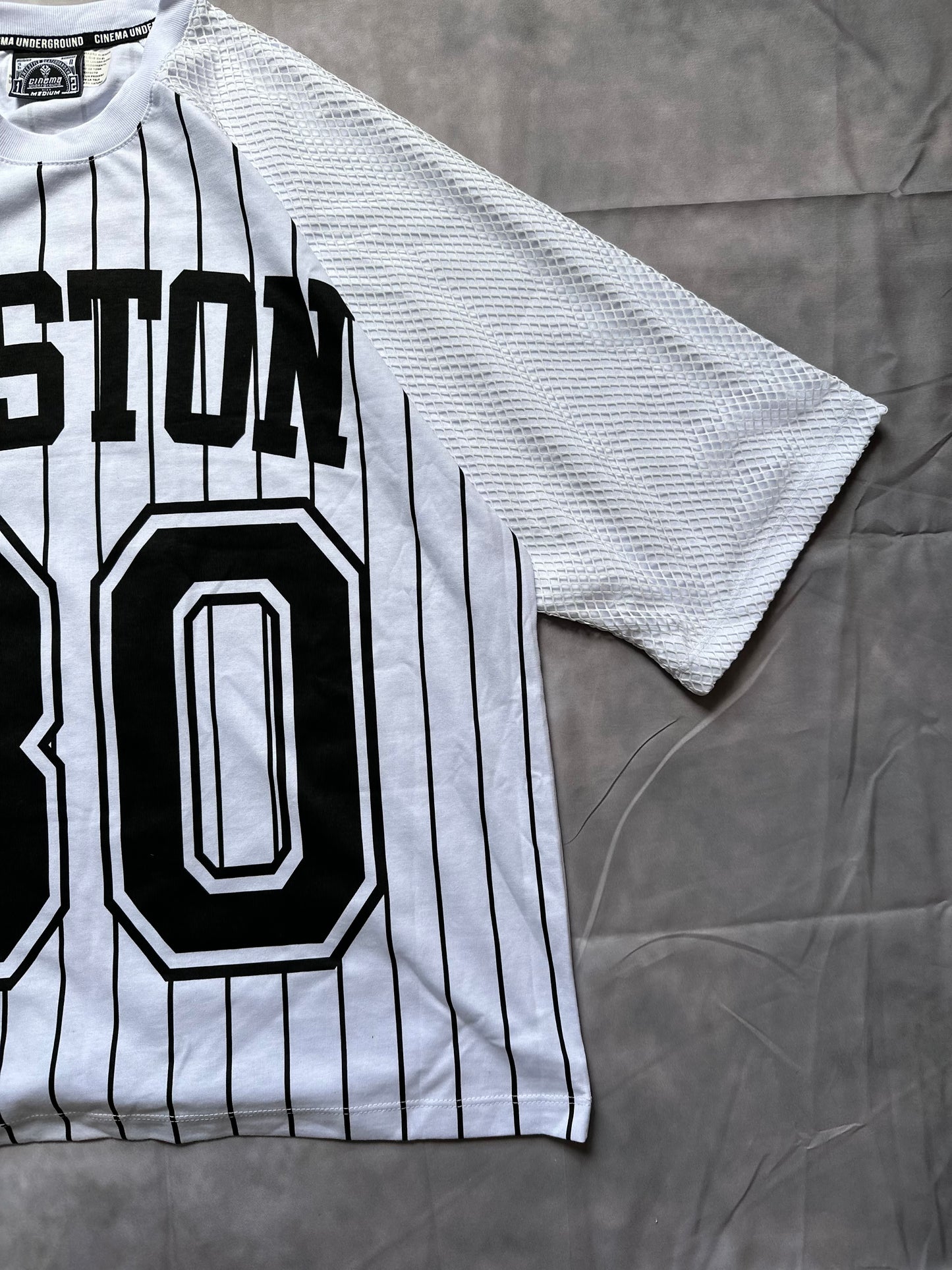 CAMISA BEISBOLERA BLANCA