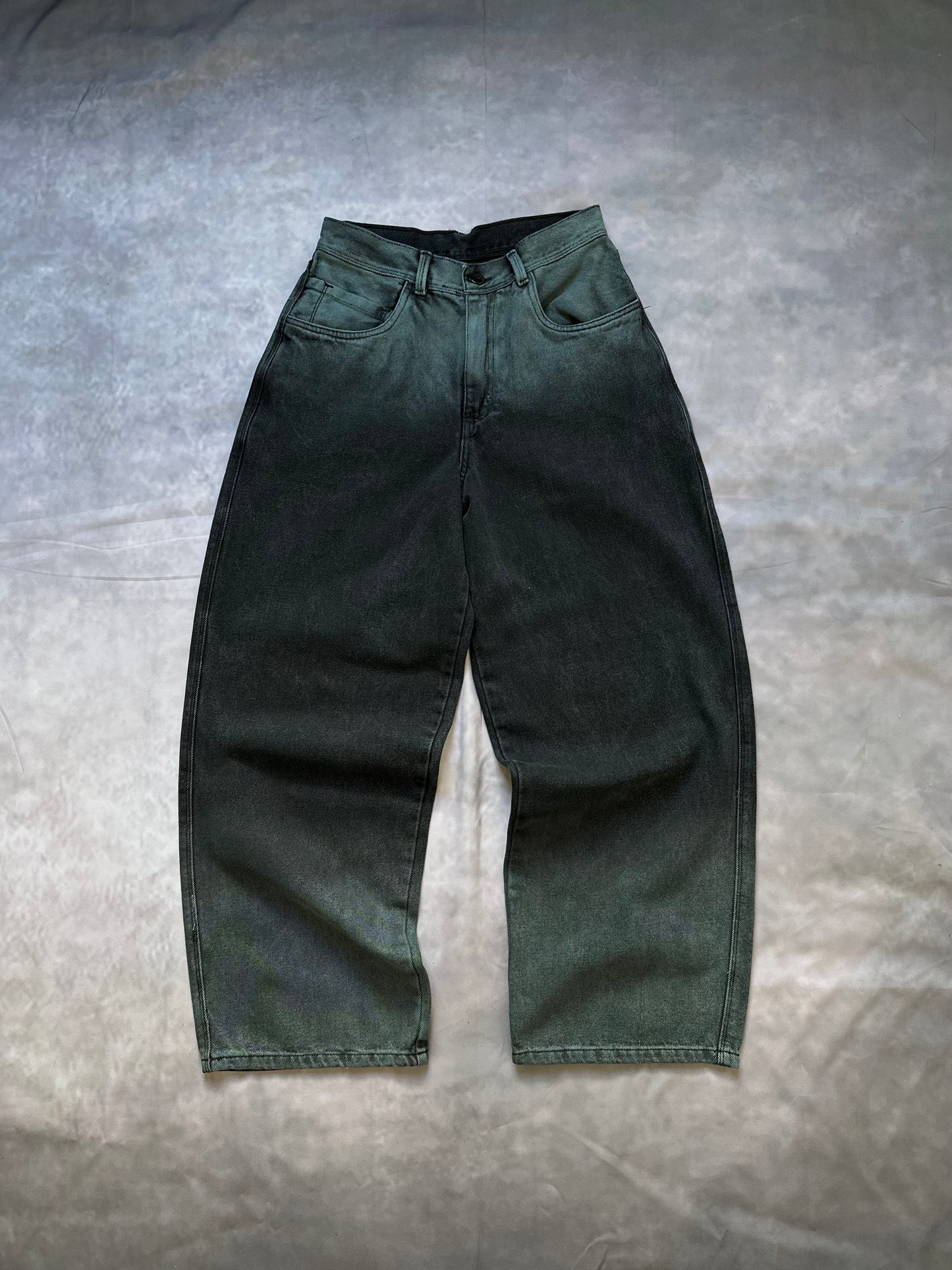 BAGGY JEANS CLASIC “VERDE FADE”