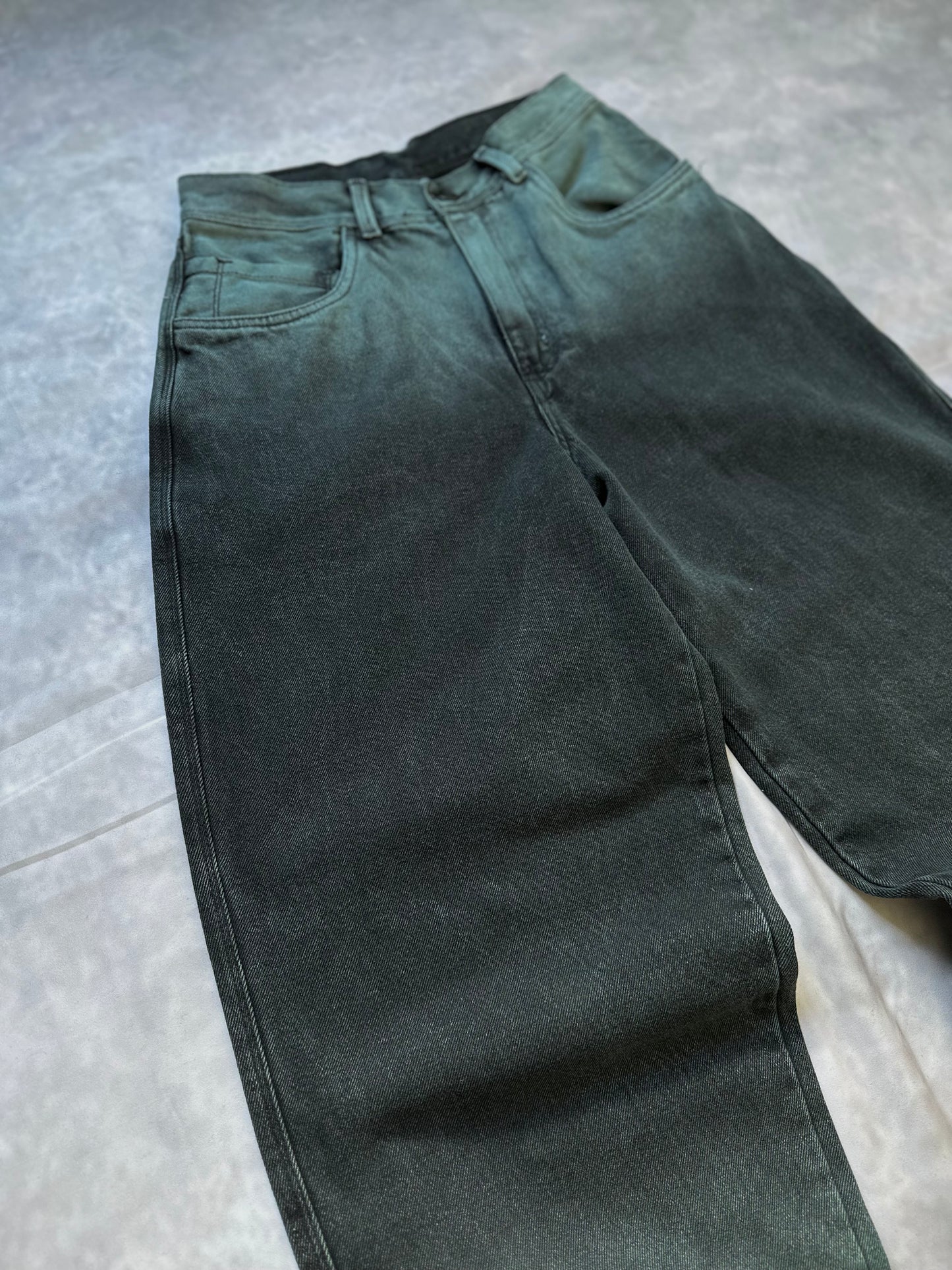BAGGY JEANS CLASIC “VERDE FADE”