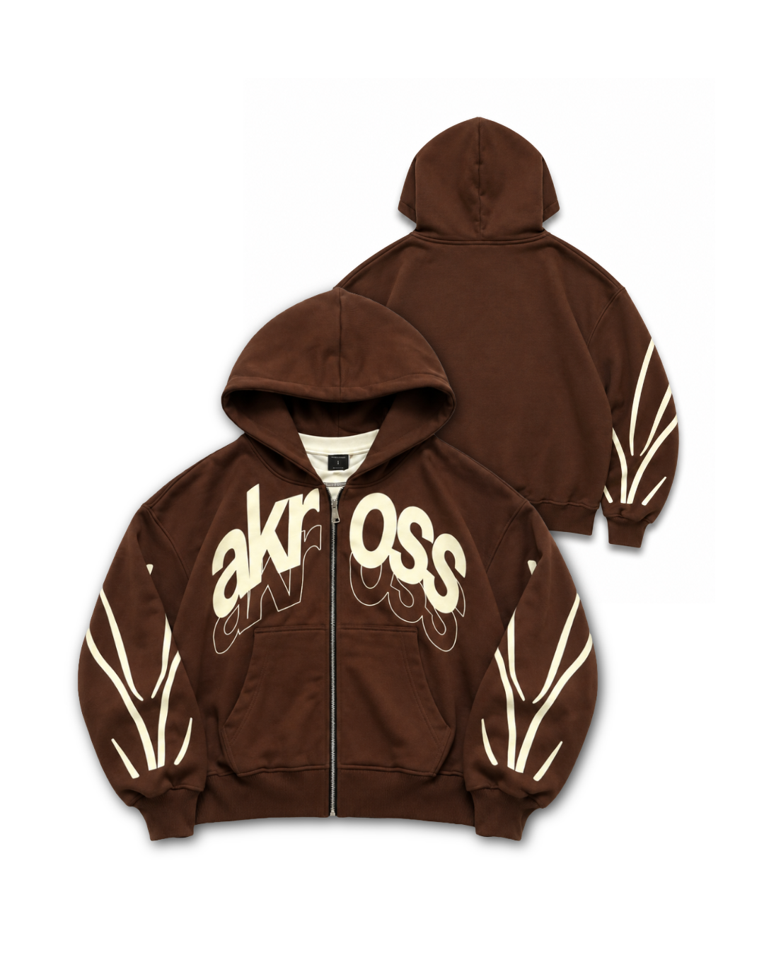 ZIP HOODIE CAFÉ
