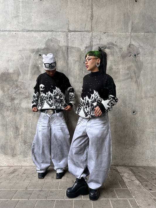 BUZO ESQUELETO HILO OVERSIZE