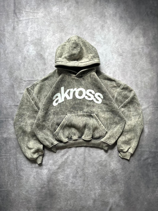 HOODIE AKROSS “ACID” WASH