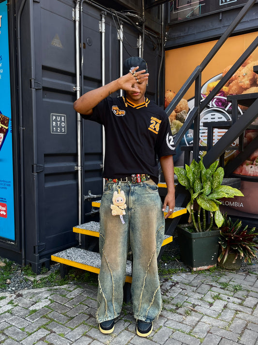 BAGGY JEAN “RIOT” GRIS LAVADO