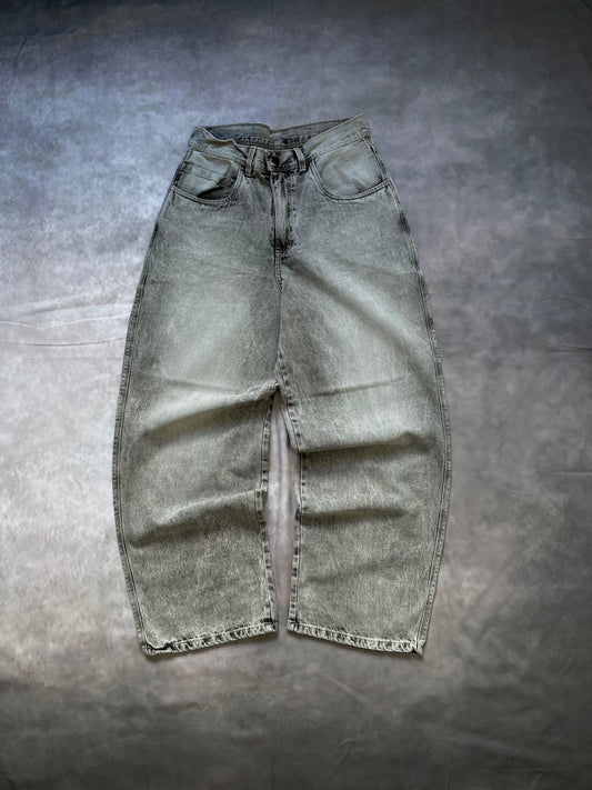 BAGGY JEANS ANCHO CLASIC "GRIS CLARO”