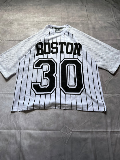 CAMISA BEISBOLERA BLANCA