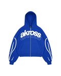 ZIP UP HODDIE AKROSS AZUL