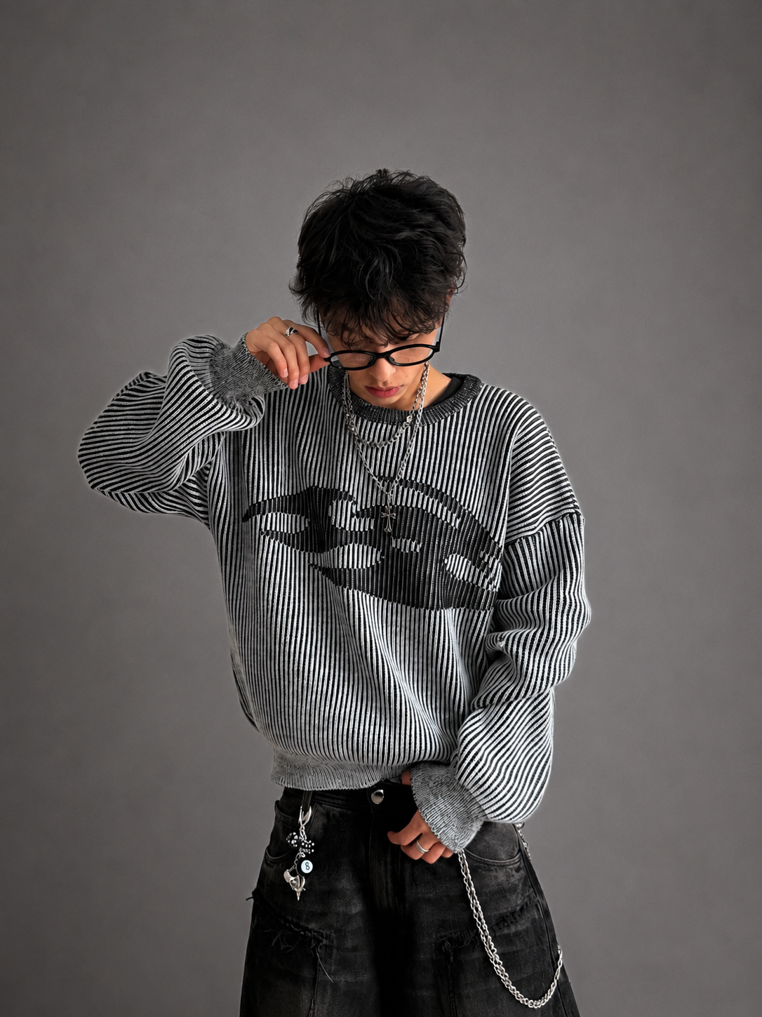 SWEATER NEGRO KAOS