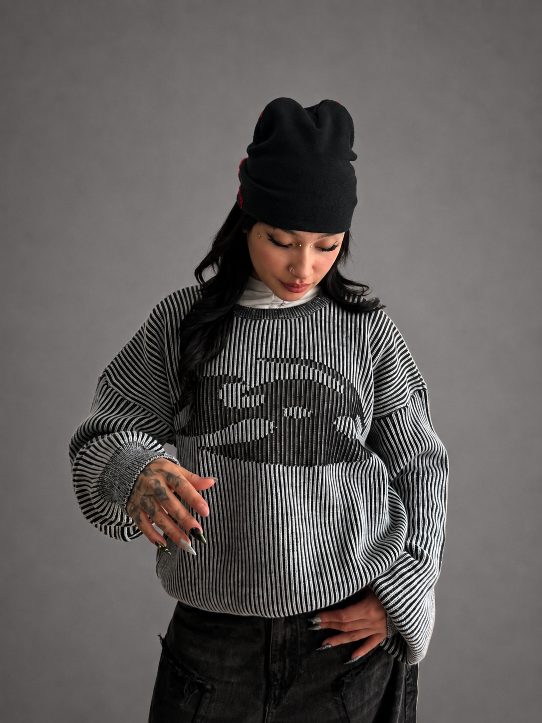 SWEATER NEGRO KAOS