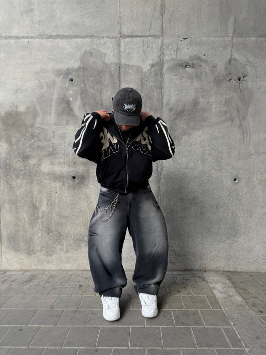 BAGGY SÚPER GRIS LAVADO