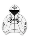 ZIP HOODIES WHITE JG