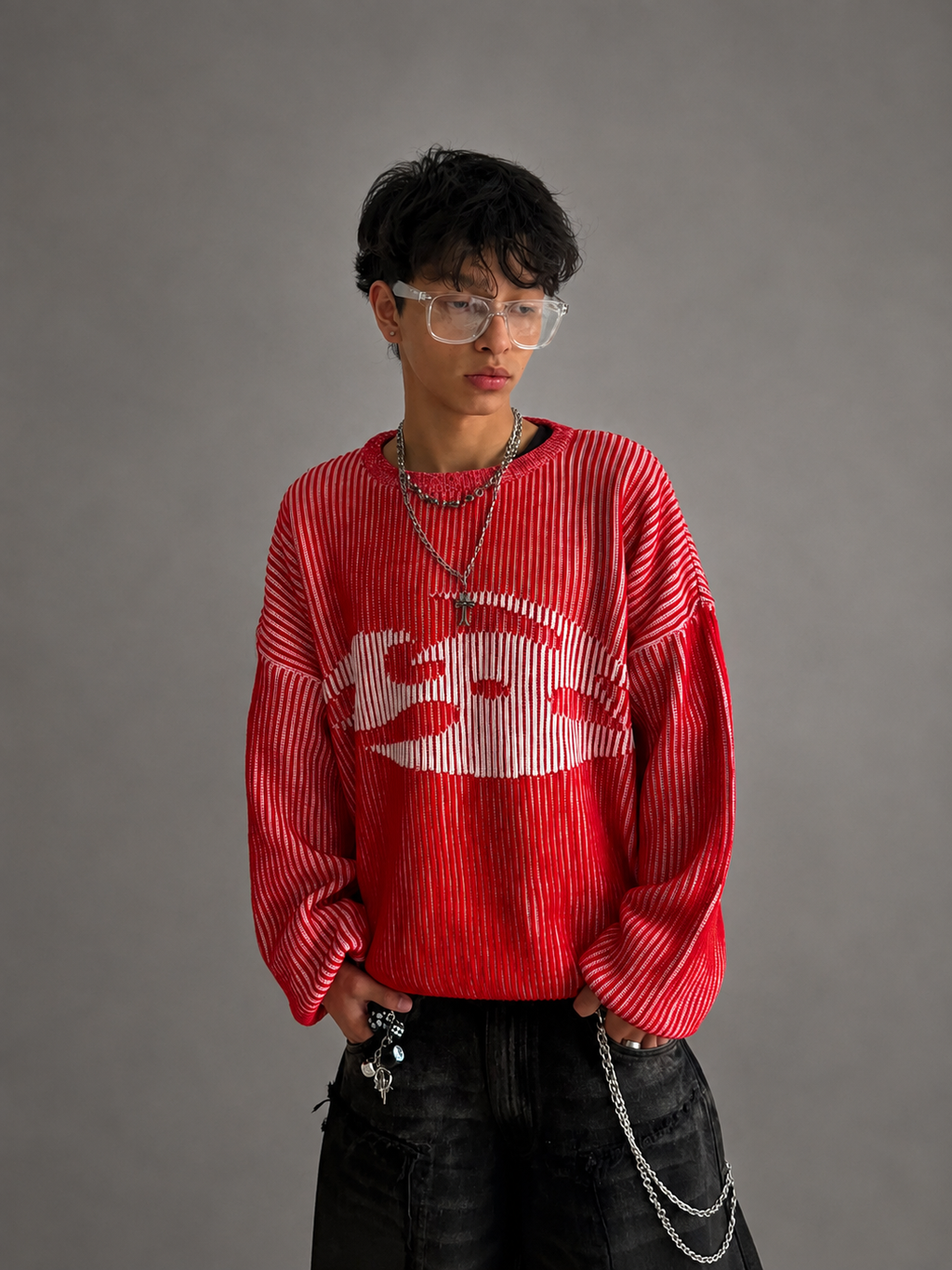 SWEATER ROJO KAOS
