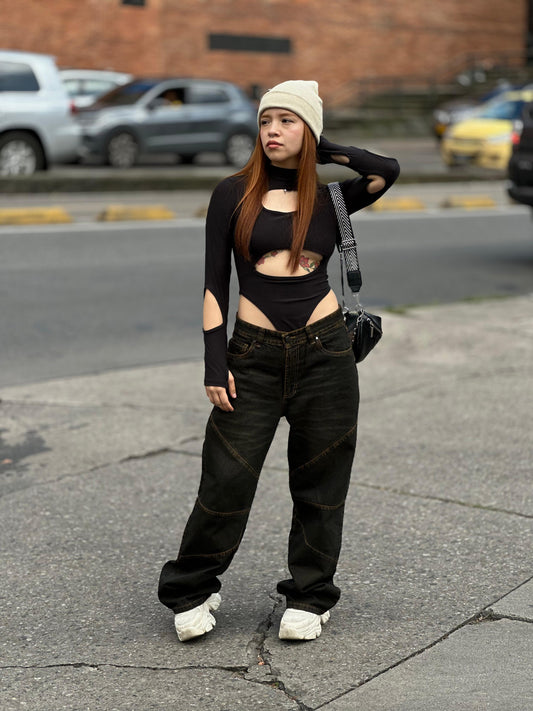 BAGGY JEANS CLASIC “GRIS LAVADO”