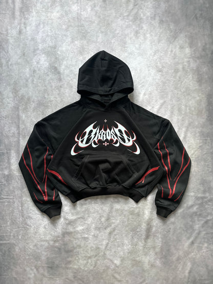 HOODIE AKROSS “RETRO” NEGRO