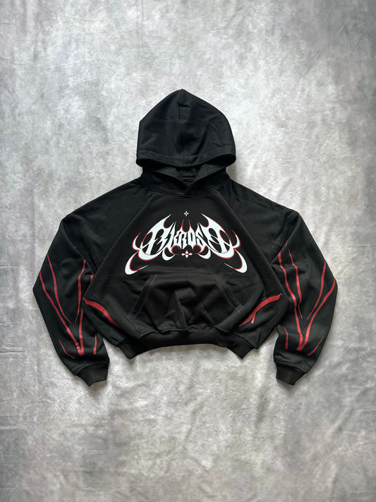 HOODIE AKROSS “RETRO” NEGRO