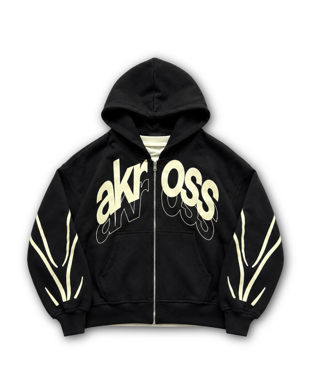 ZIP HOODIES NEGRA