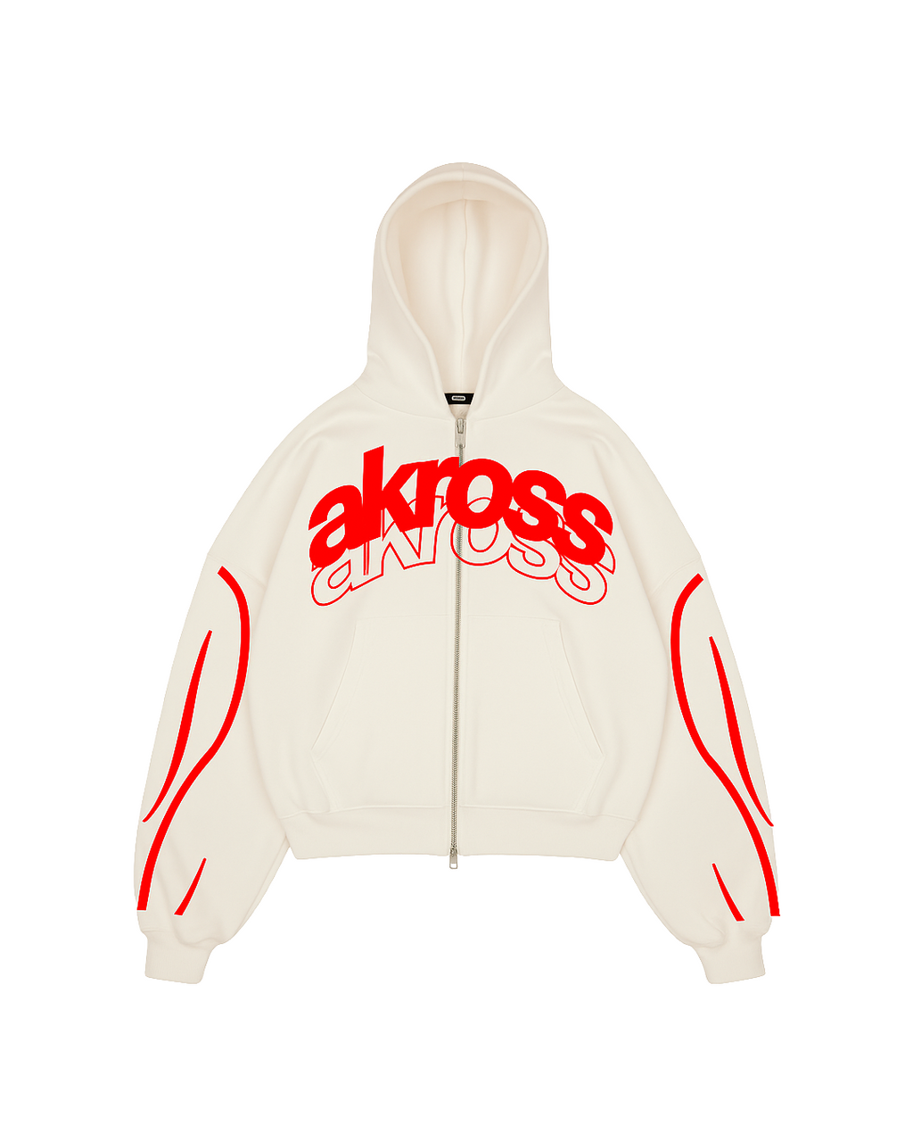 ZIP UP HODDIE AKROSS MARFIL