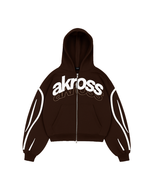 CHAQUETA BOXIFIT AKROSS “CHOCOLATE”