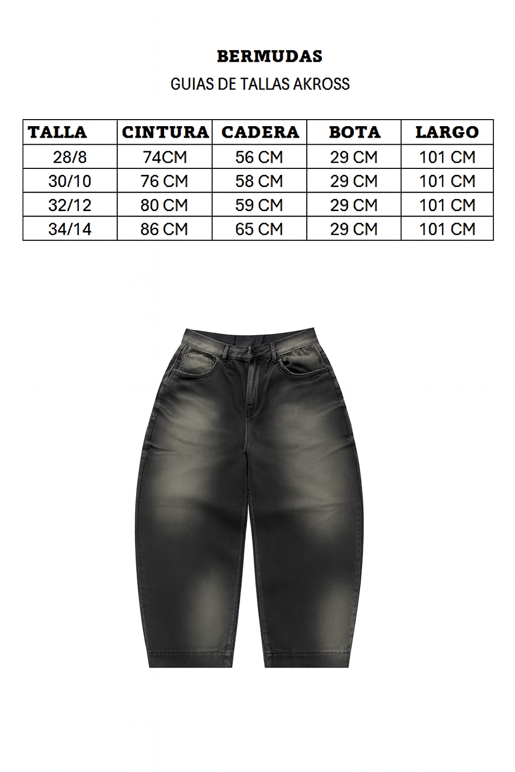 BAGGY SÚPER GRIS LAVADO