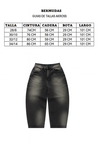 BAGGY SÚPER GRIS LAVADO