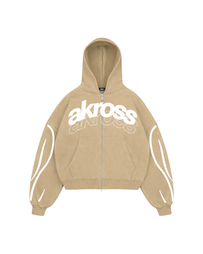 CHAQUETA BOXIFIT AKROSS “CAQUI”