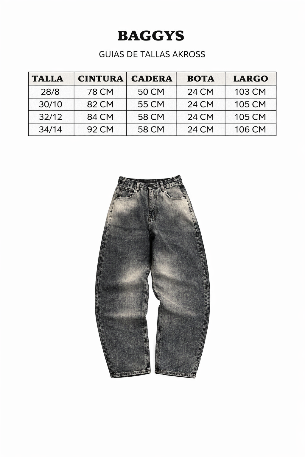 JEAN DENIM OXIDE