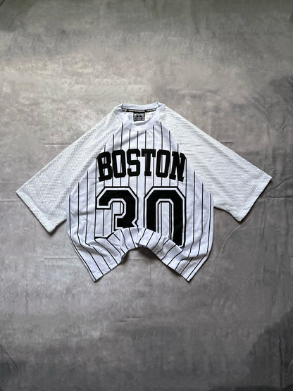 CAMISA BEISBOLERA BLANCA