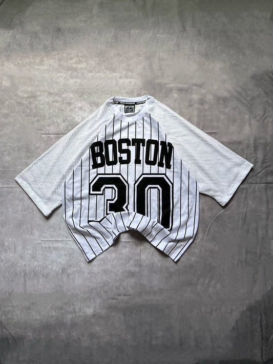 CAMISA BEISBOLERA BLANCA