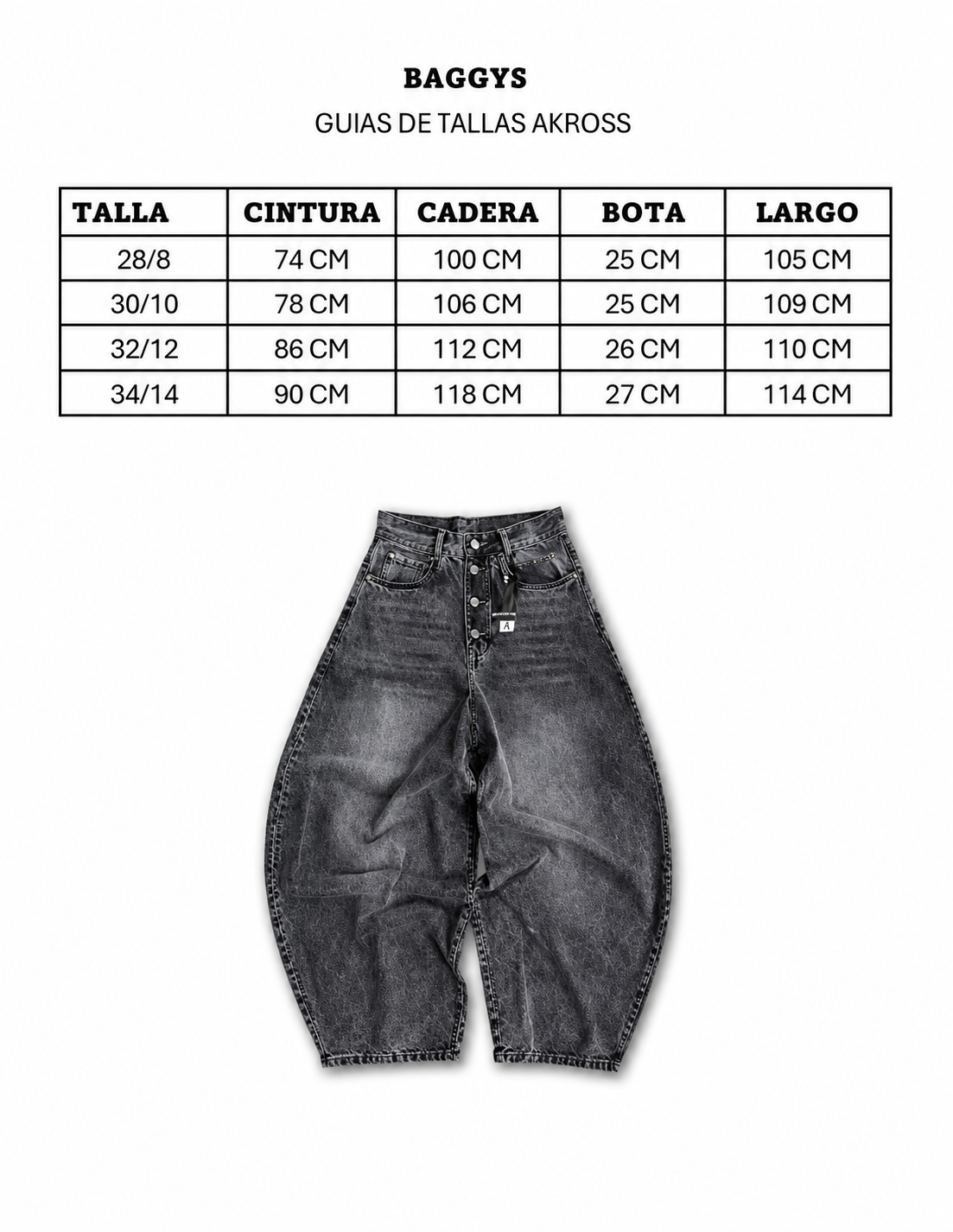 JEAN KAOS GREY